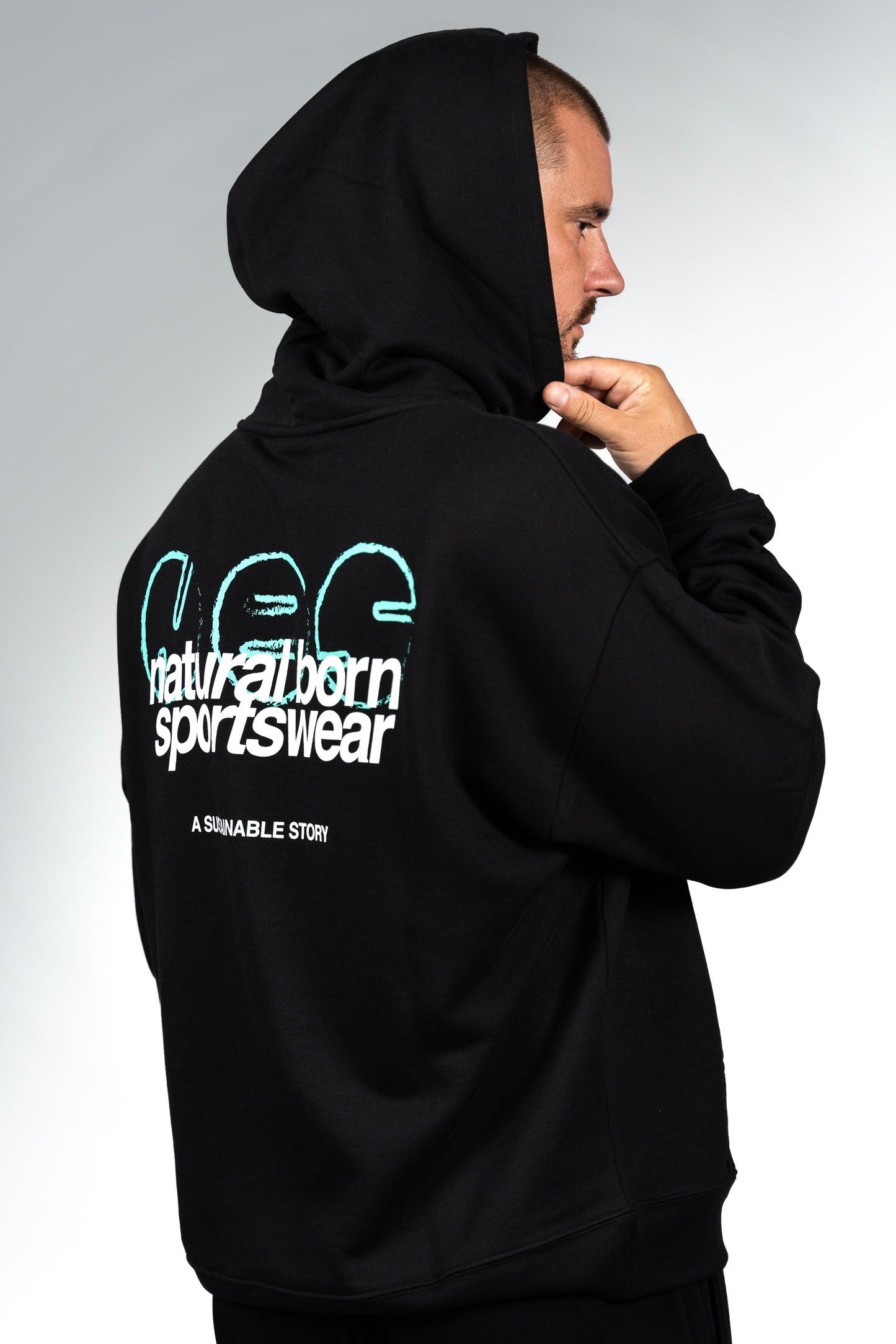 Our Story Hoodie Black