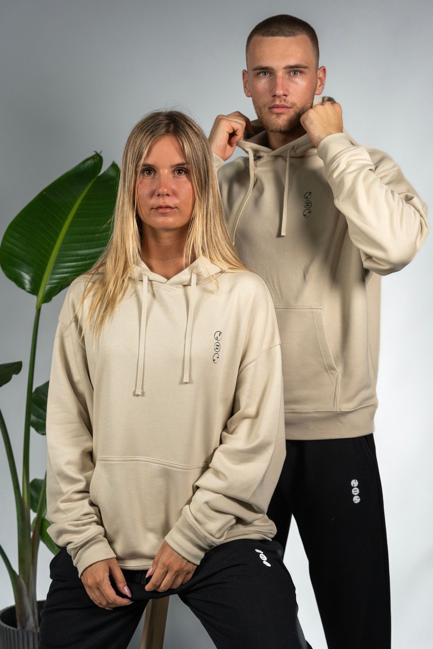 Our Story Hoodie Beige