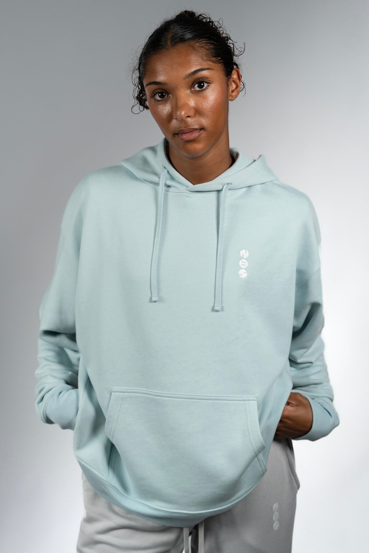 FLEX I Classic Hoodie Light Blue