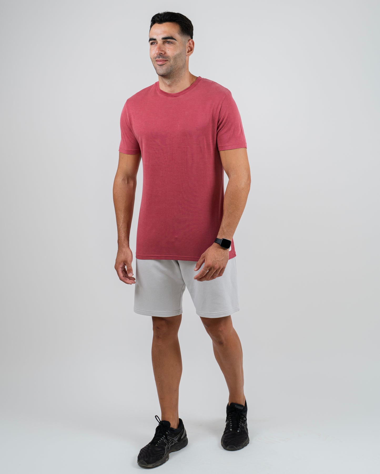 Performance Tee Coral Red