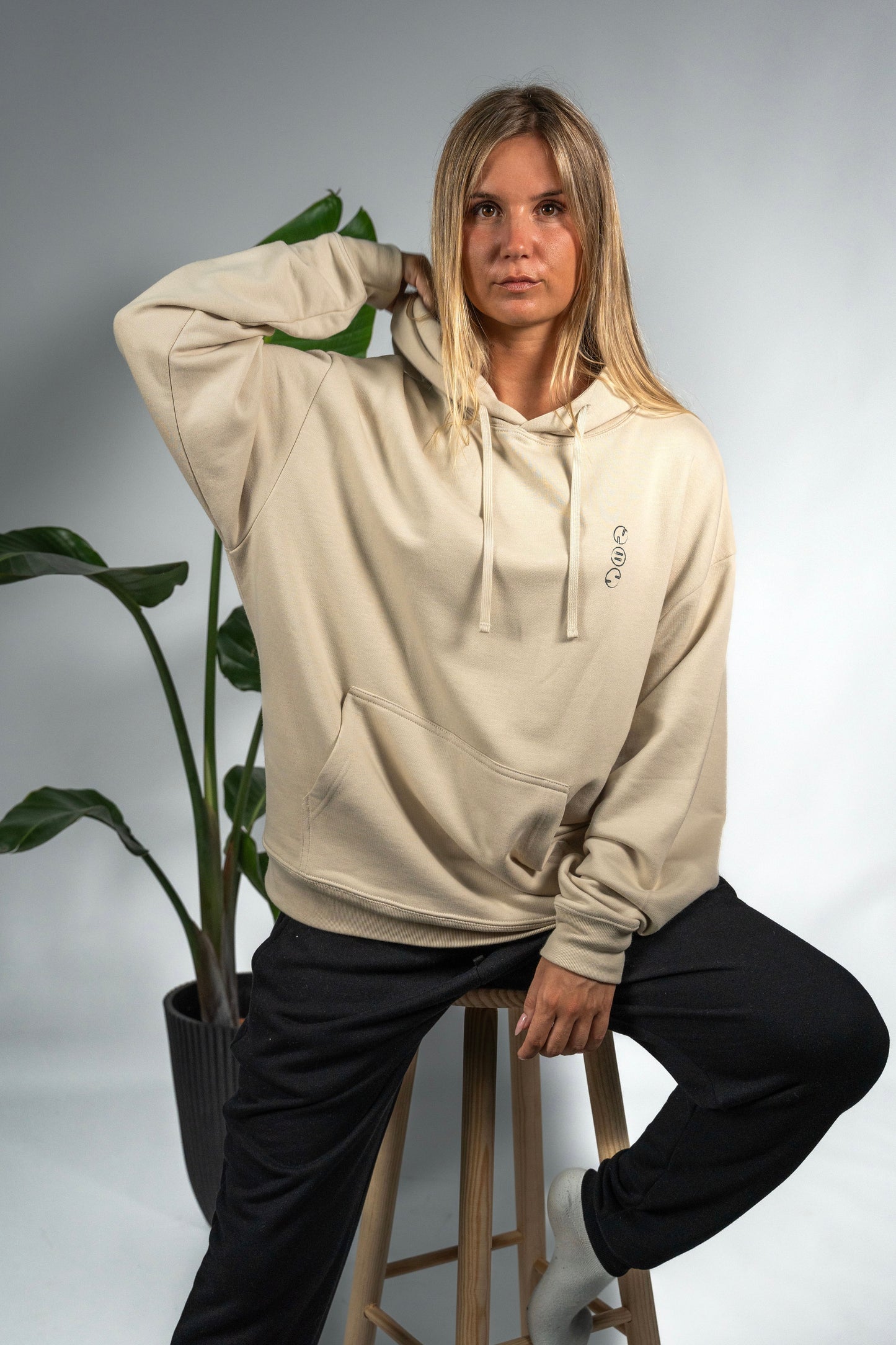 Our Story Hoodie Beige