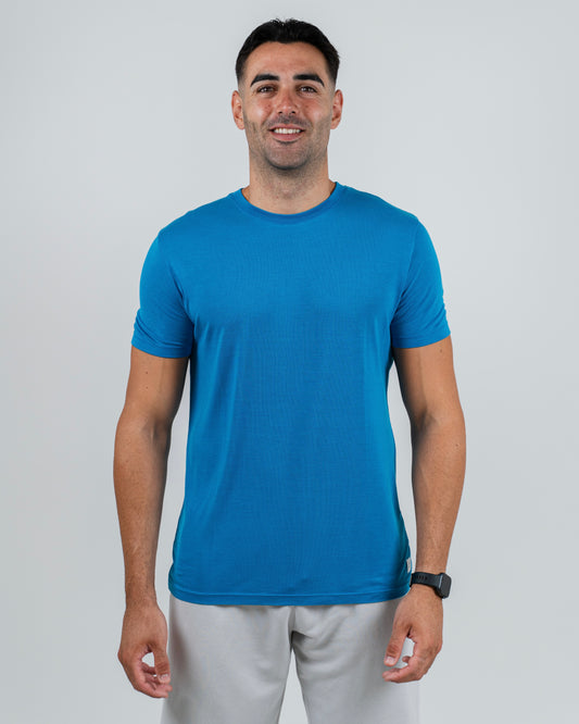Performance Tee Coastal Blue