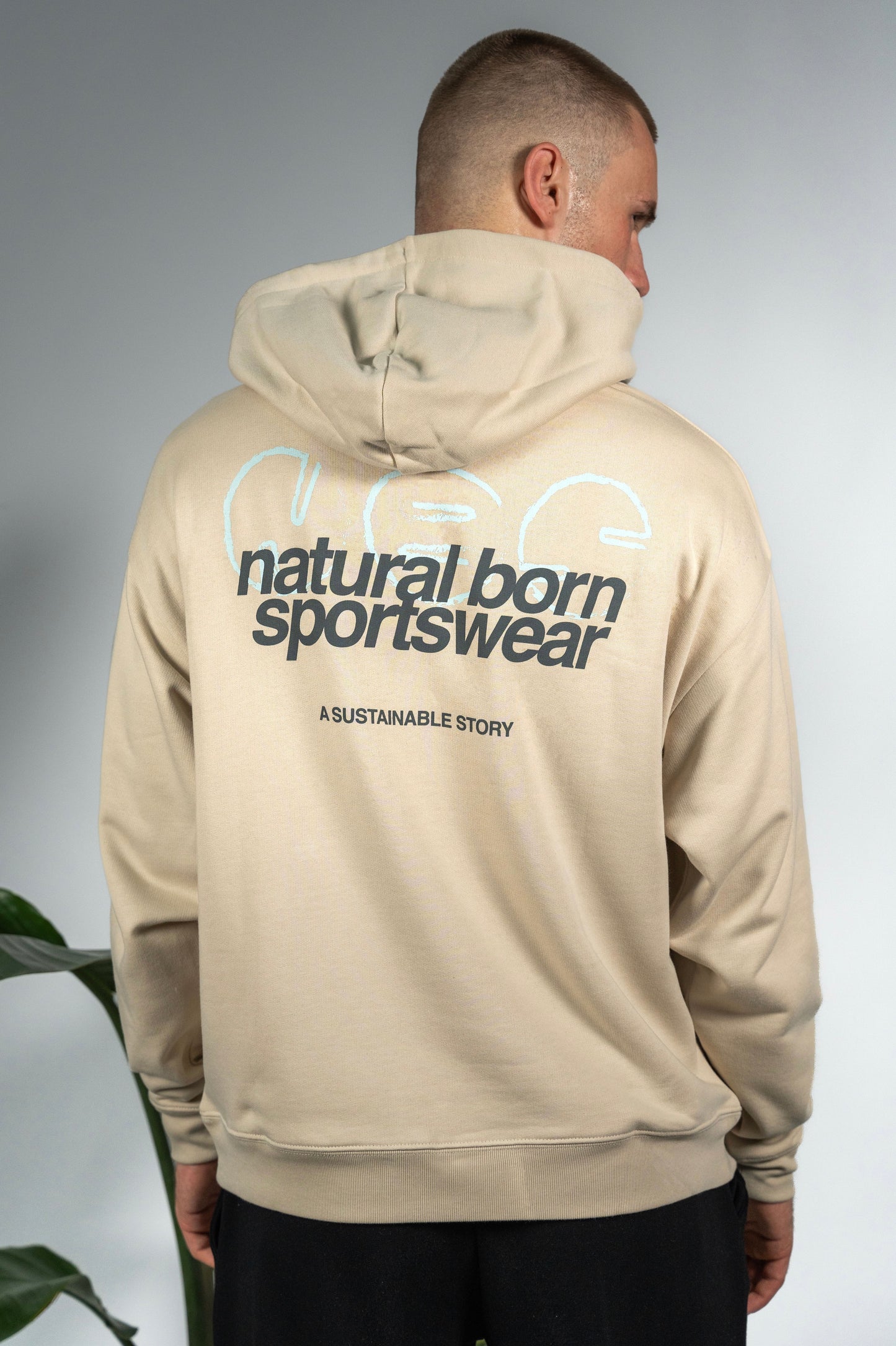 Our Story Hoodie Beige