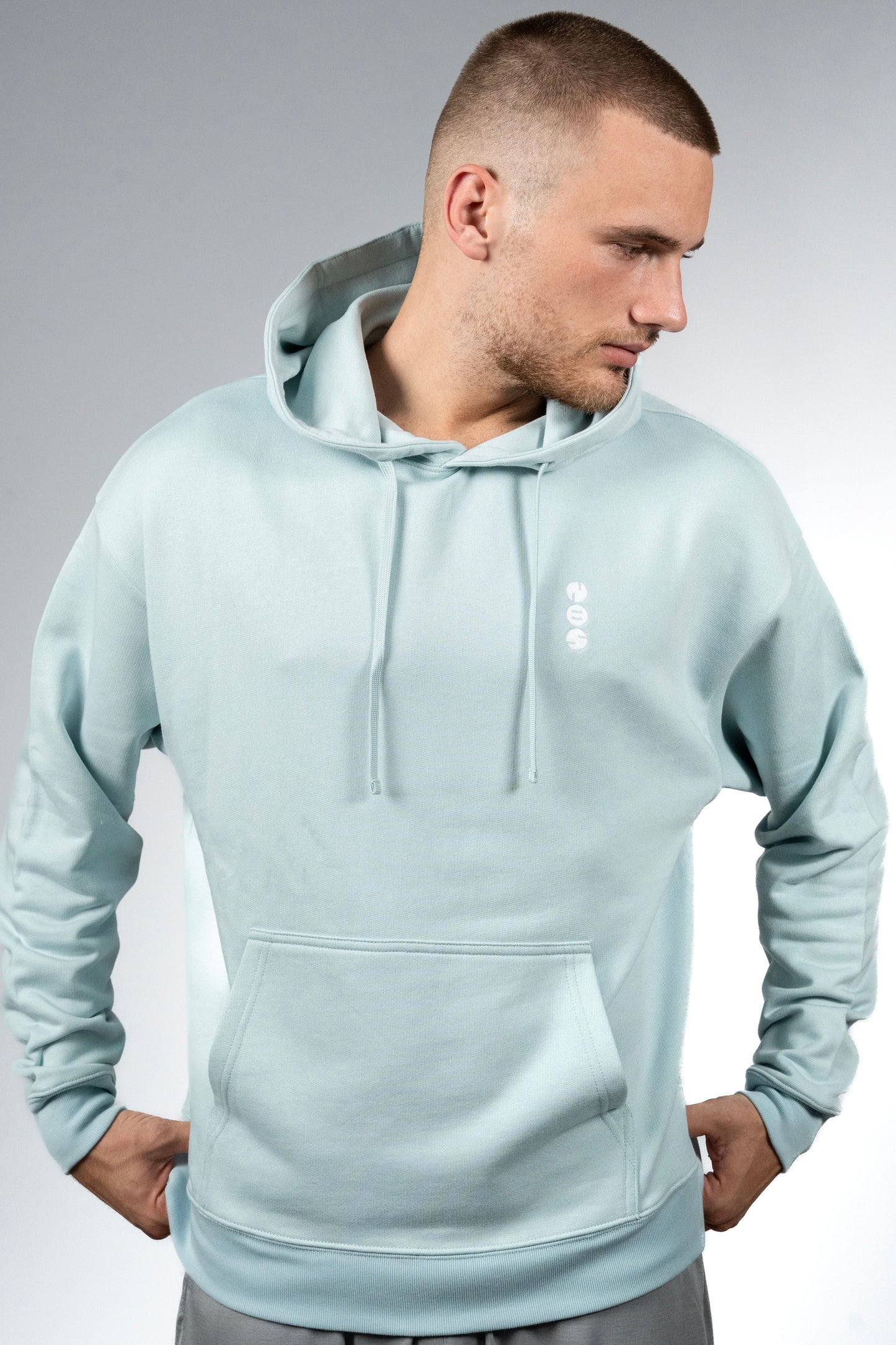 FLEX I Classic Hoodie Light Blue