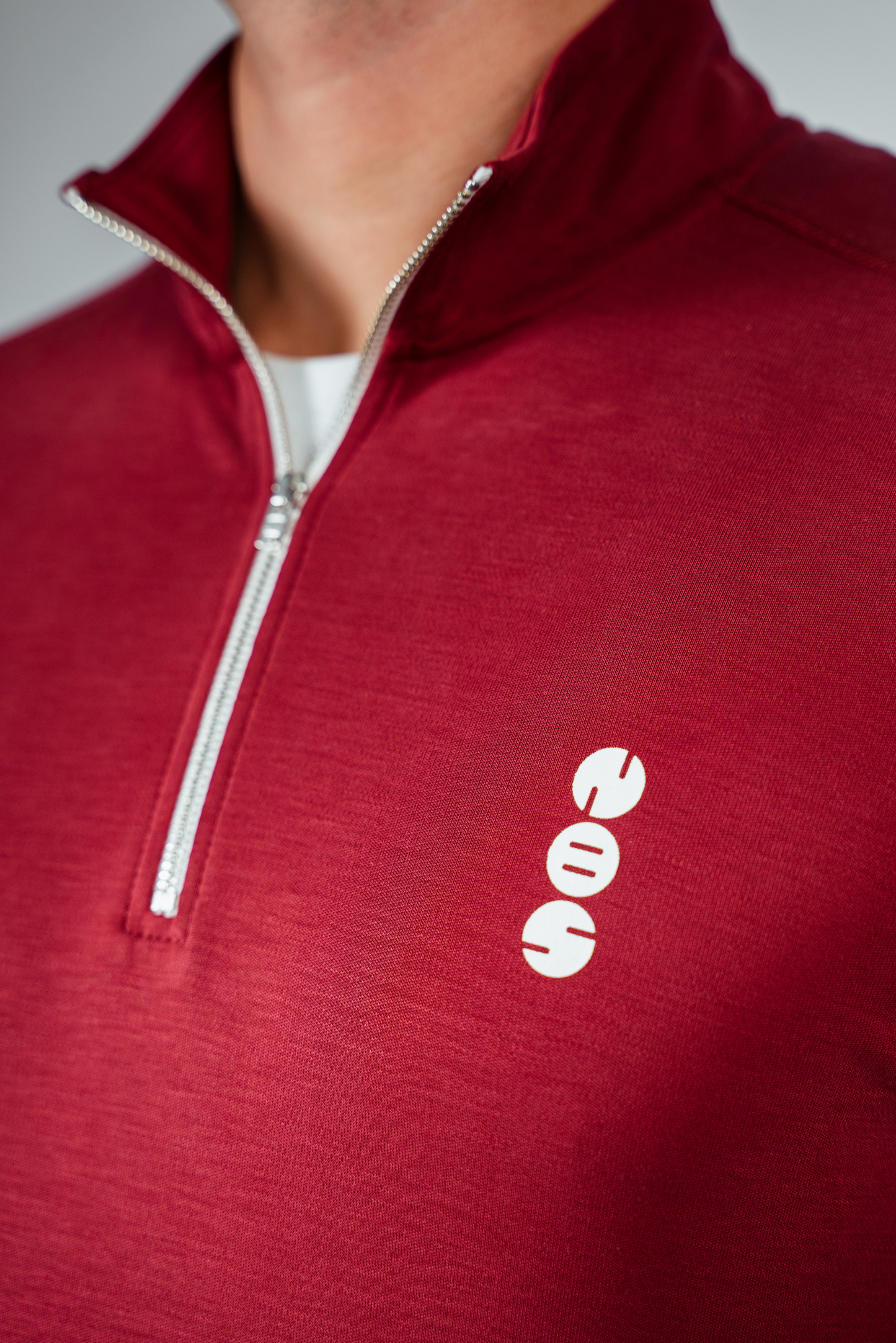 FLEX I Quarter-Zip Maroon