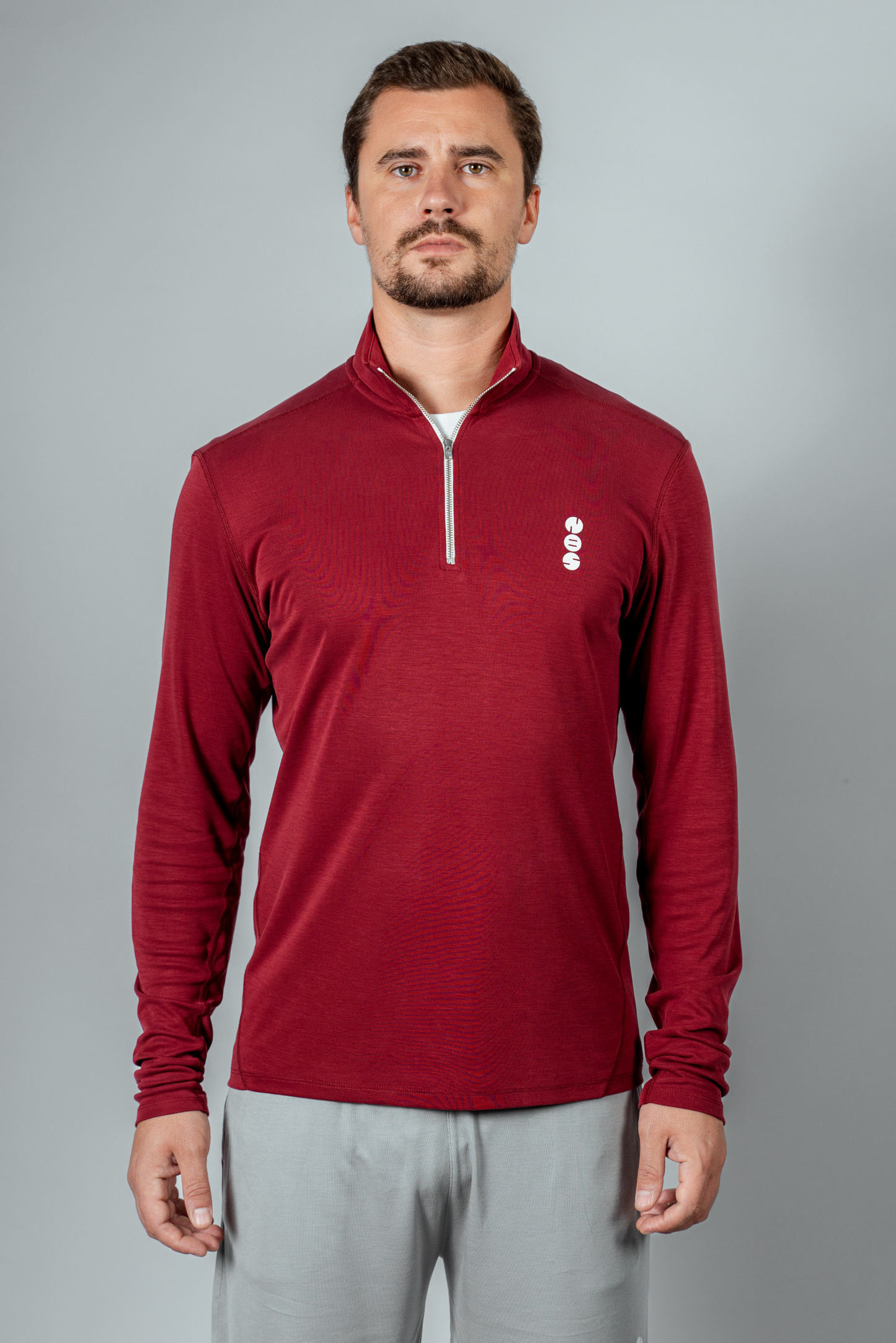 FLEX I Quarter-Zip Maroon