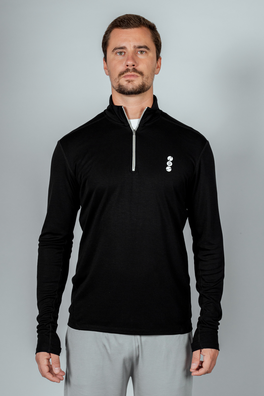 FLEX I Quarter-Zip Black